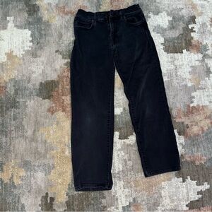 Joes The Classic Straight Leg cropped jeans Black Charcoal Denim Size 31